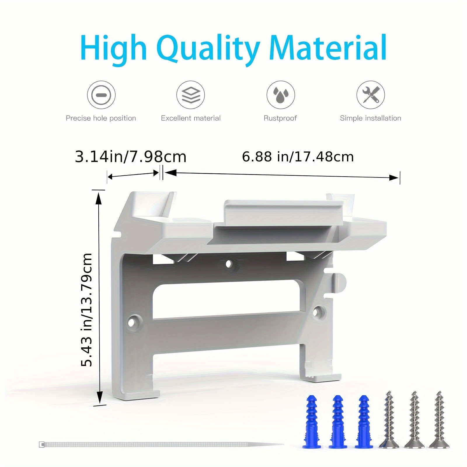 Support Mural 2 en 1 pour Routeur Starlink Gen 3 & Support d'Alimentation StarLink V3 – Image 3