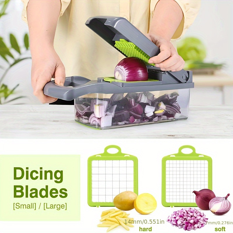 Vegetable Chopper Multifunctional Fruit Slicer Veggie Slicer - Temu