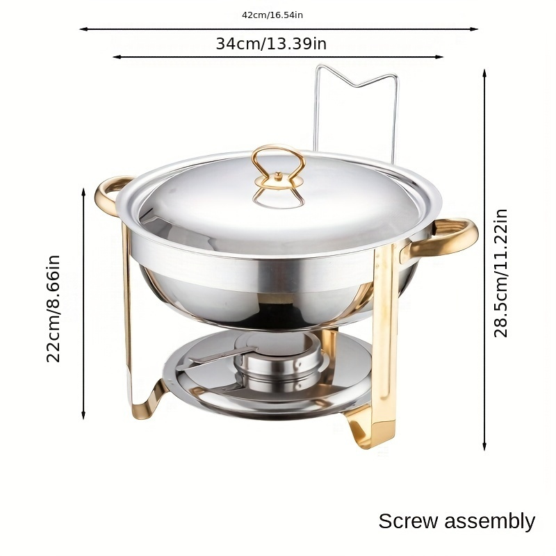 Chafing Dish Stainless Steel Buffet Serving Tray Chafing - Temu