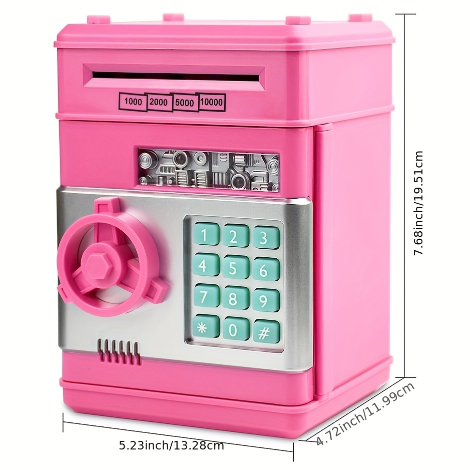 Piggy Bank Toys pour 6 7 8 9 10 Cadeaux de fille de 11 ans, boîte  d'économie d'argent pour adolescentes jouets 6-8-10-12, cadeaux  d'anniversaire de Noël pour 7 8 ans G