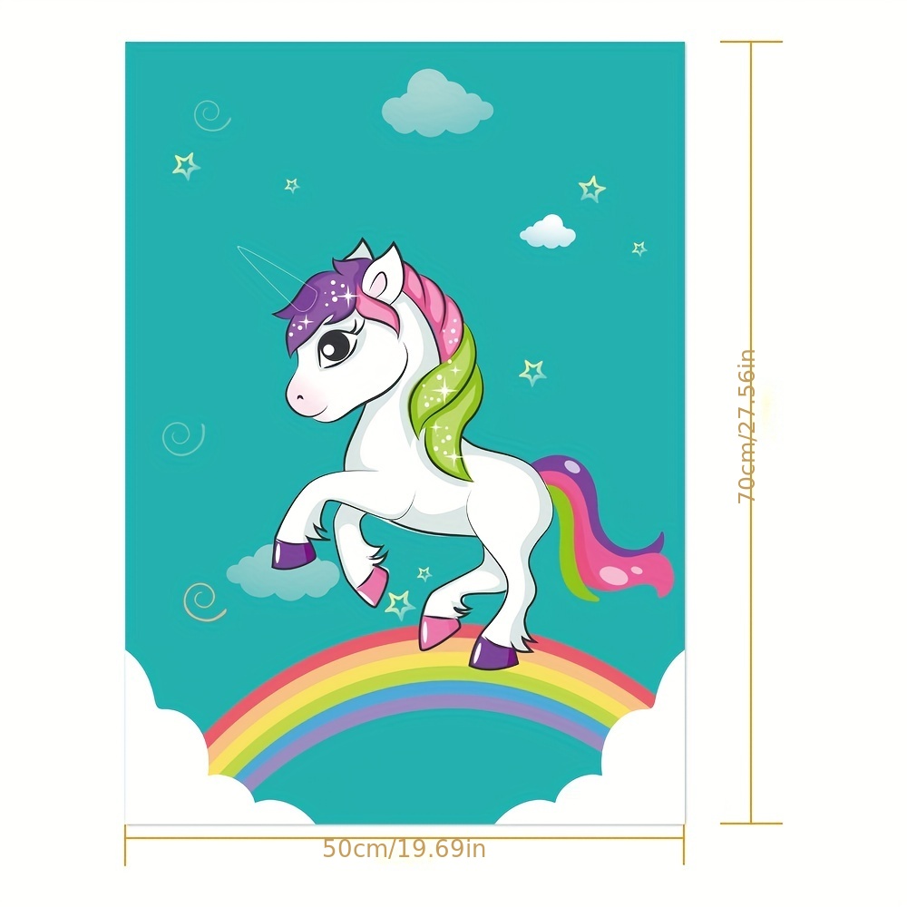 Adesivi Unicorno - Festa unicorno - Unicorno sticker adesivi