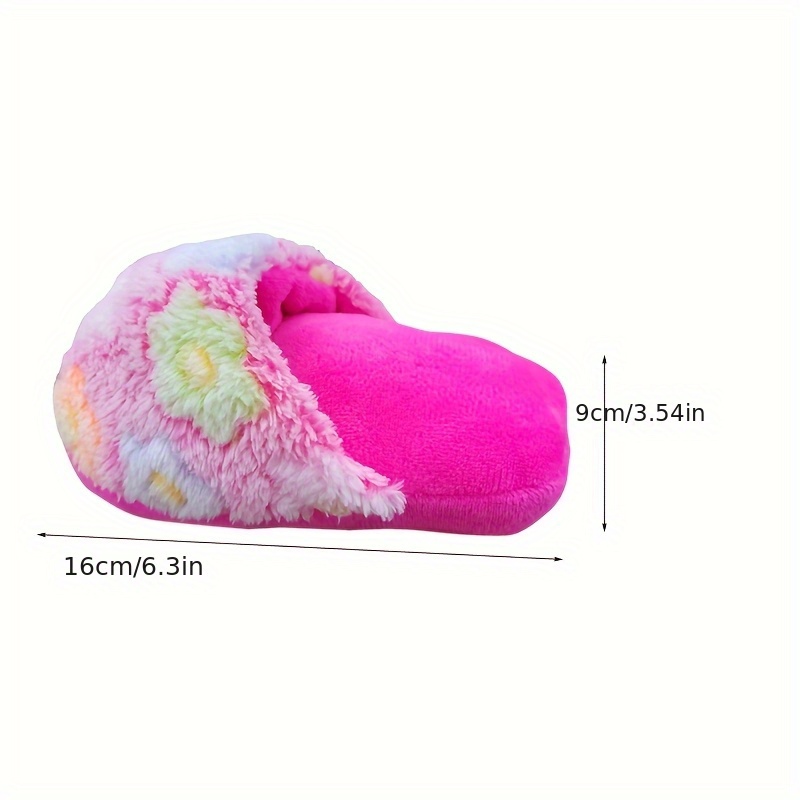 Pet Plush Slippers Dog Slipper Toys Cat Small Pet Toy