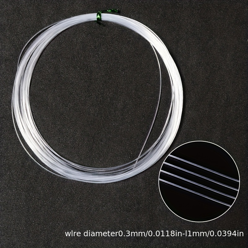 String Diameter Inelastic Transparent Nylon Fishing Line Diy - Temu