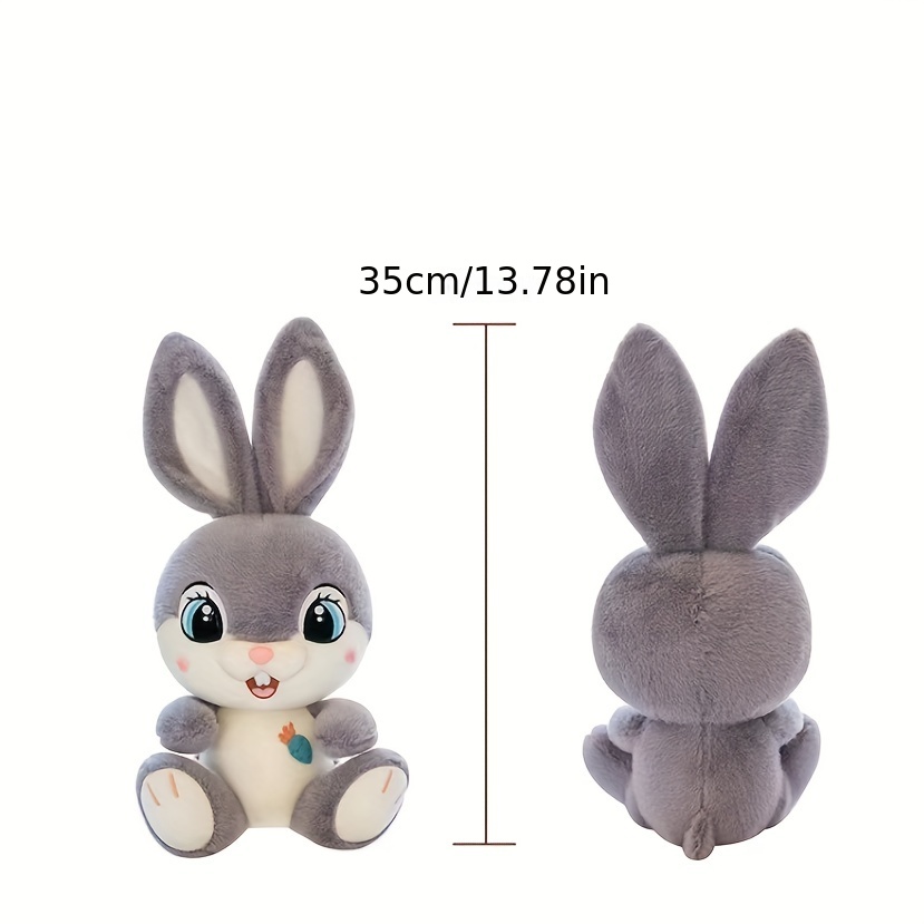 1pc bunny plush toy cloth doll cute cuddle bear doll sleeping pillow girl 13 77 inches 35cm 2