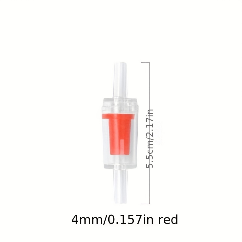 20Pcs Clapet Anti-Retour d'aquarium Anti-Retour Anti-Reflux Aquariums Valve  à Sens Unique Fish