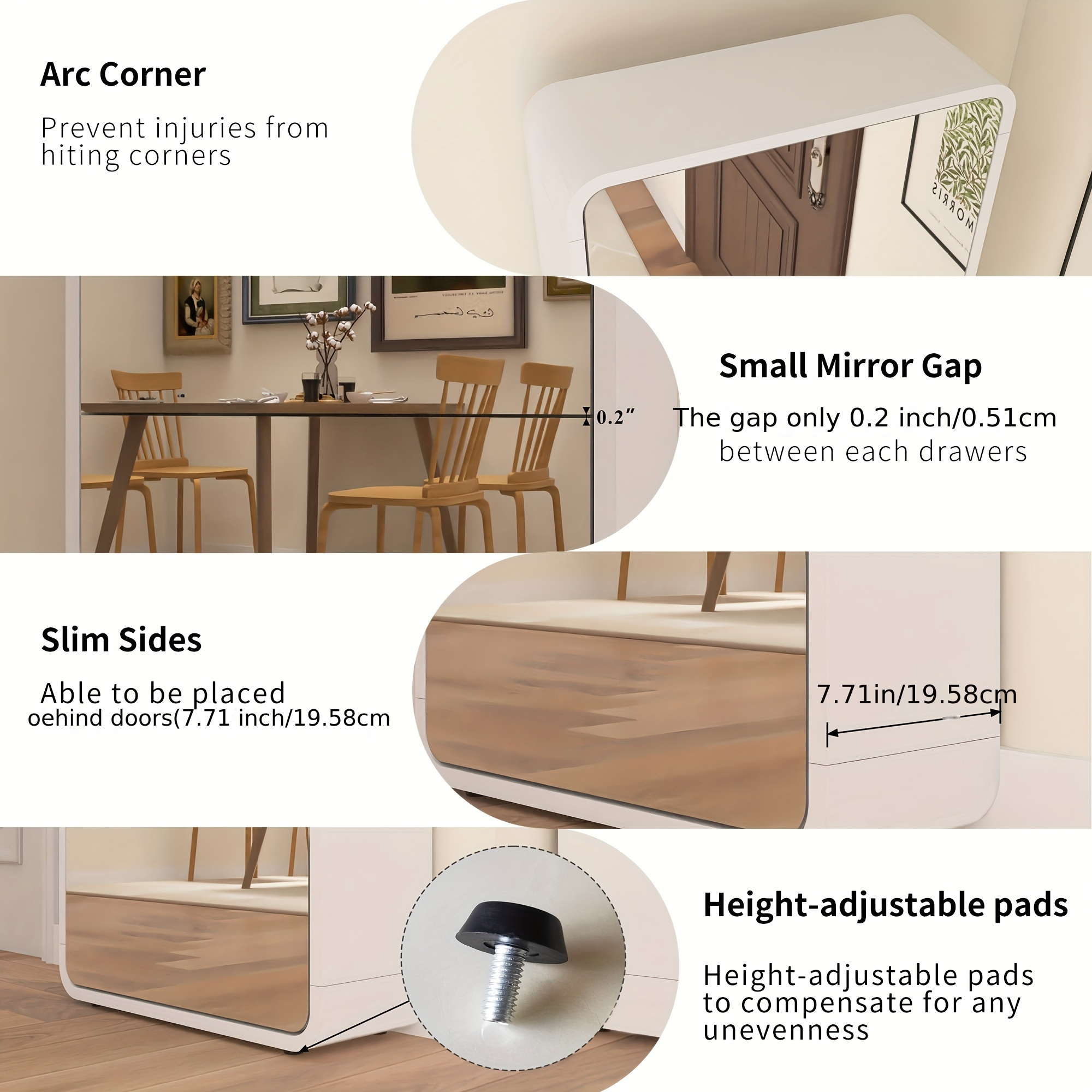 1 set   shoe cabinet modern   floor standing with full length   5 flip drawers white wooden shoe organizer for entryway hallway and   shoe cabinets Product details 1
