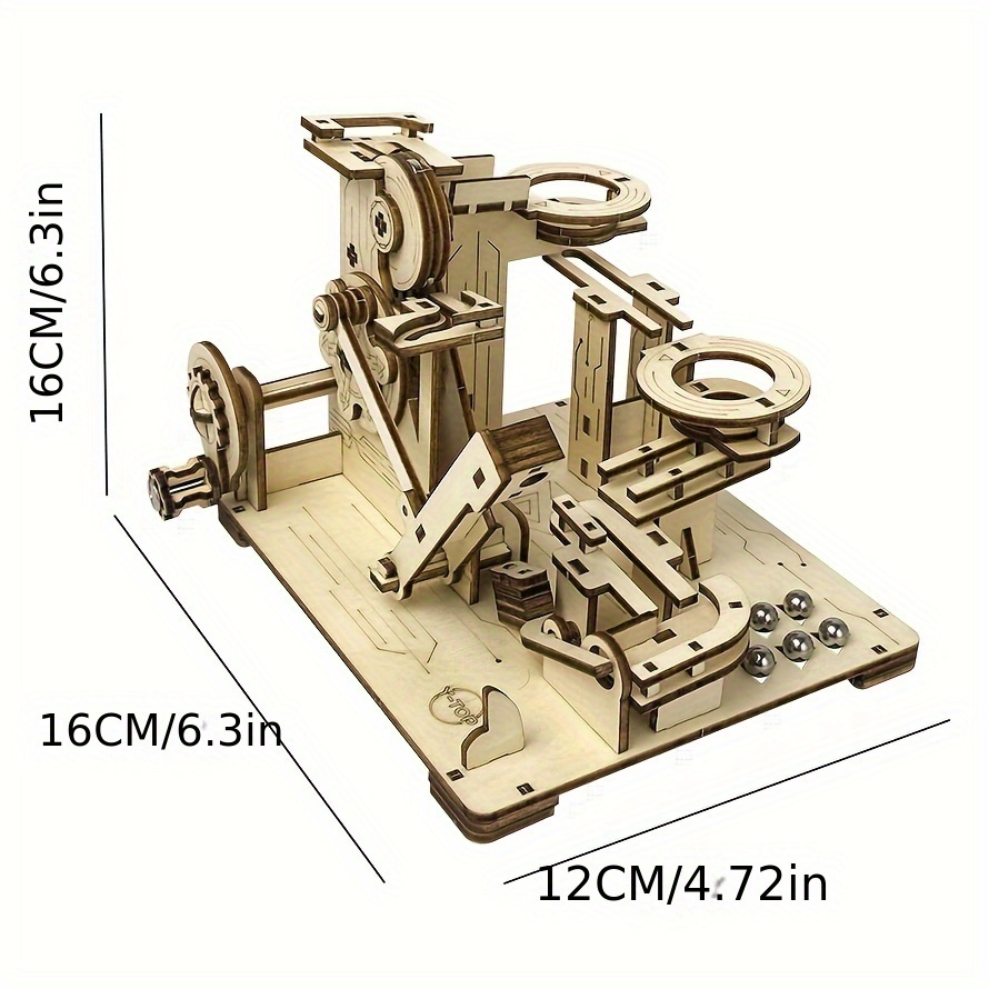 Puzzle in legno regalo modello assemblato a mano in legno palla da