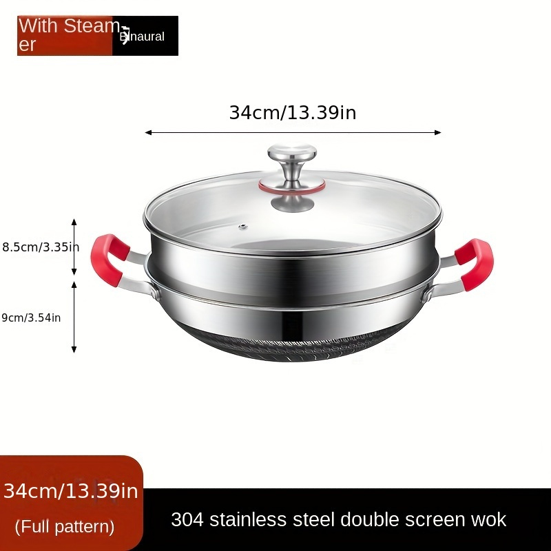 honeycomb pan stainless steel 304 frying