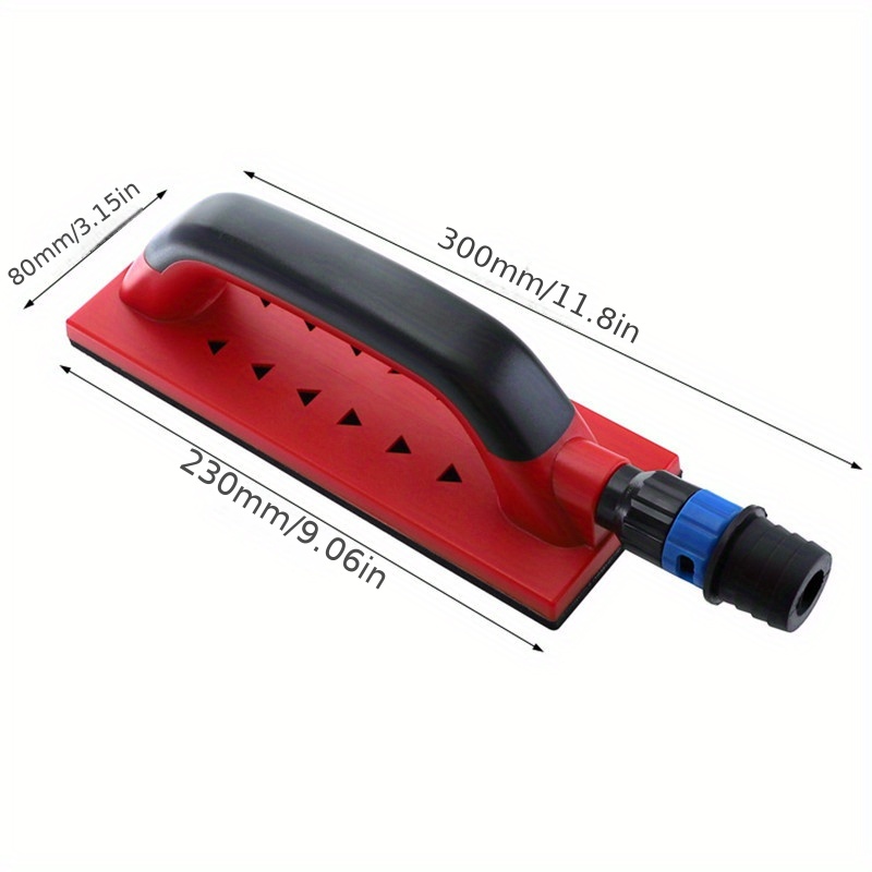 1pc Dust- Sanding Block - Perfect Abrasive Tool For Grinding And Dust Extraction