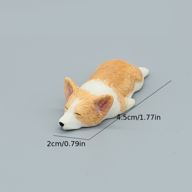 Cute Corgi Mini Home Car Accessories Dashboard Dog Toy Auto