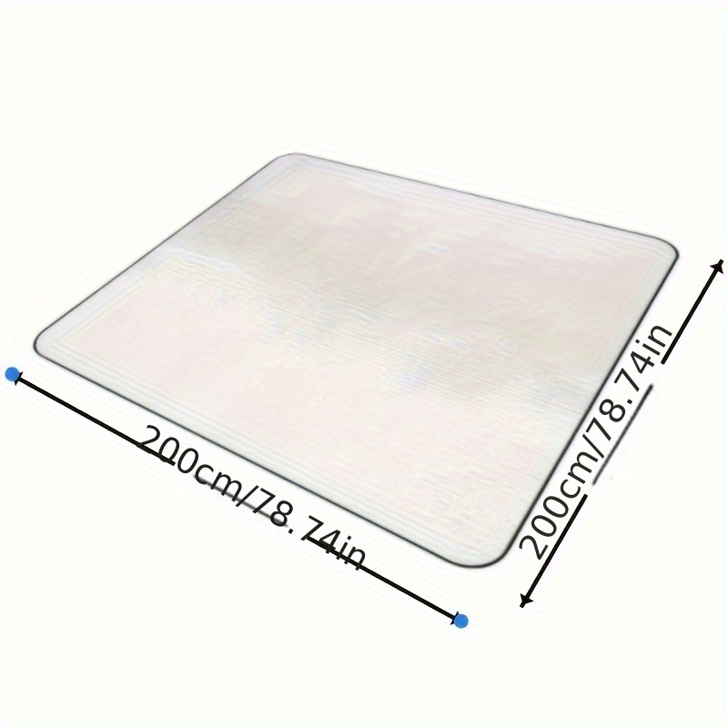 ultra light waterproof aluminum foil mat portable moistureproof for outdoor camping picnics details 7