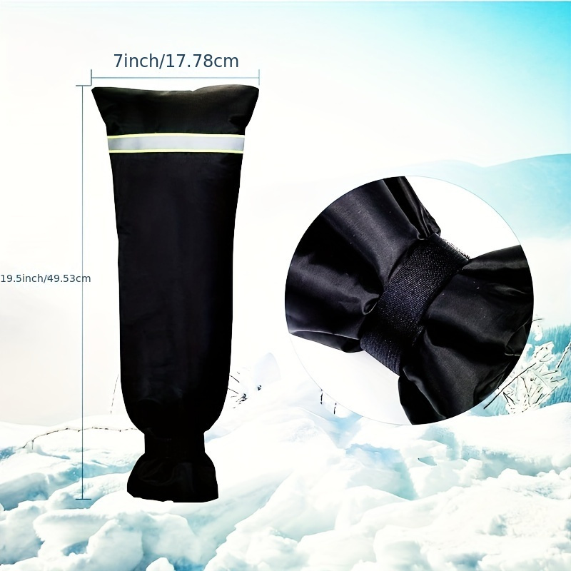 Couvercle de robinet extérieur noir anti-gel tuyau bavoir robinet d'eau  protecteur couverture de Protection contre le gel hiver robinet couverture  en tissu accessoires