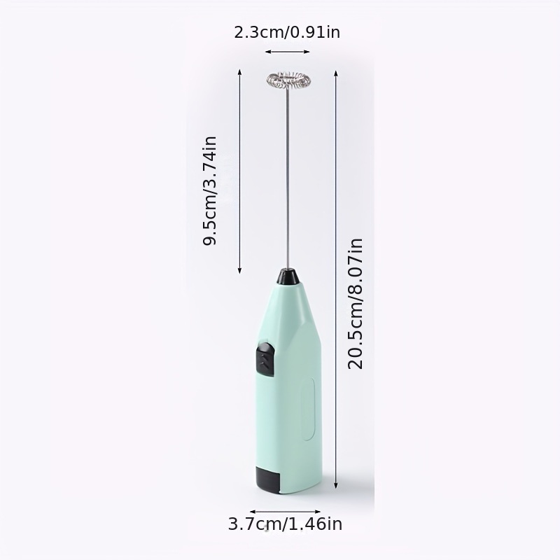 1pc, Espumador De Leche Eléctrico, Licuadora De Café Eléctrica, Espumador, Batidor  De Huevos De Mano, Fabricante