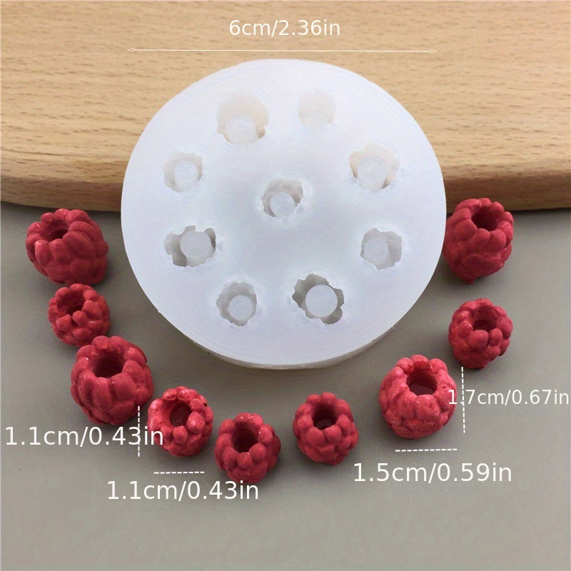 Practical Non-stick Craft Mold DIY Easy to Demold Silicone Epoxy Resin Mold  for Home Beige Silicone