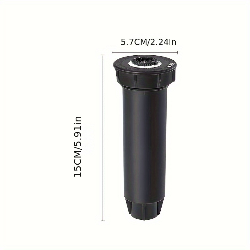 TEMU 4-in-1 Adjustable Golf Pitch Lawn Care Sprayer - 360° Wide-angle With Nozzles, Durable Plastic For Lawn Care, & Stone Removal, Fertilizer