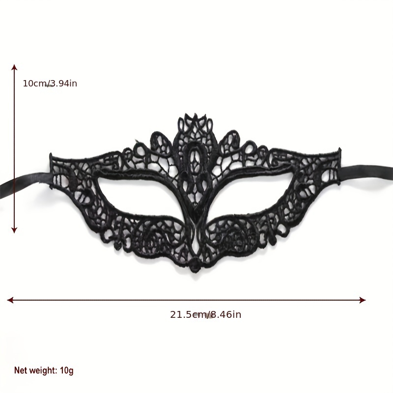Half Face Lace Mask Masquerade Halloween Shapeless Eye Mask