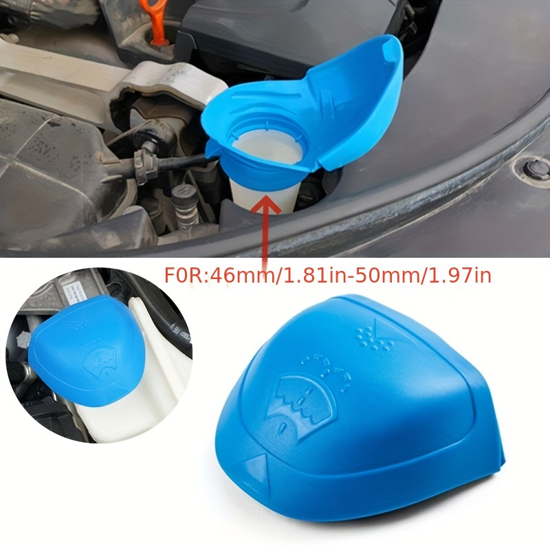 

Car Windshield Washer Fluid Cap - Rubber, Fits 1.81"-1.97", Includes Screen Cleaning Funnel