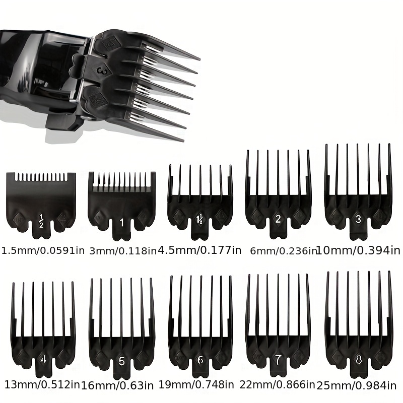 Upgrade Hair Clipper Professional Replacement Guide Combs - Temu