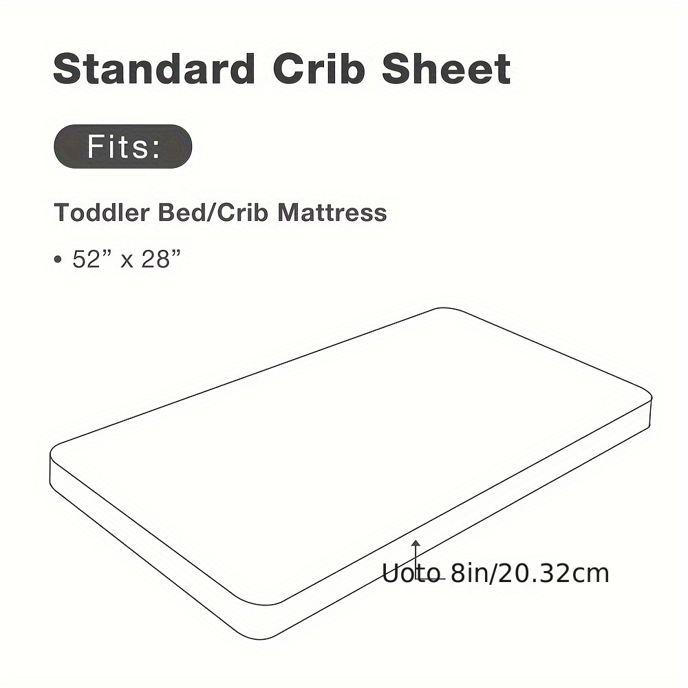   soft stretchy crib sheets for   solid colors   for standard cribs   mattresses machine washable grey white pink 28x52x8 inches details 6