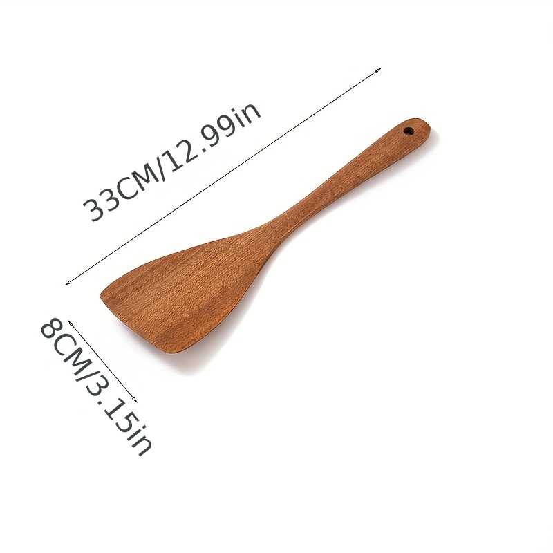 Wooden Spatulas Non stick Wood Turners For Food Frying - Temu