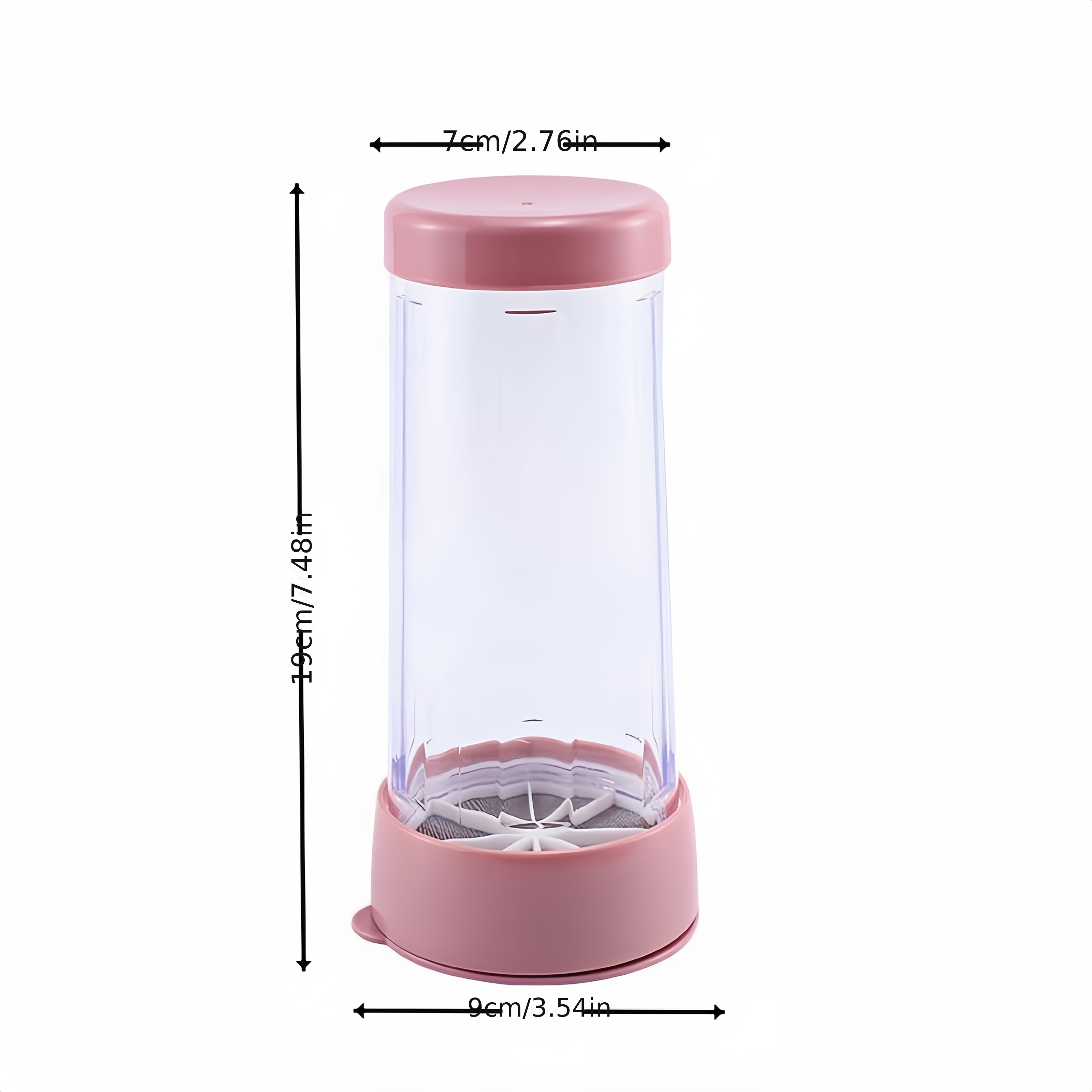 TEMU 1pc S Graceease Durable Plastic Flour Sifter, Sifting Flour, Essential Baking Tool, Small Kitchen Tool For Home Baking, With Christmas,
