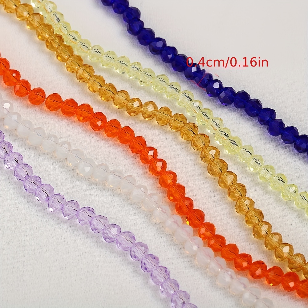 200pcs 8/10mm Acrylic Faceted Beads Medium Beads, Transparent Colorful  Round Loose Beads For DIY Bracelet Beaded Handmade DIY Jewelry Accessories