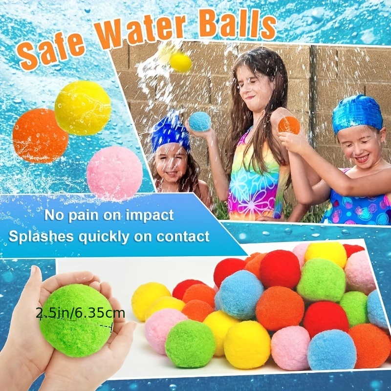 Reusable Water Balls Reusable Water Balloons For Outdoor - Temu