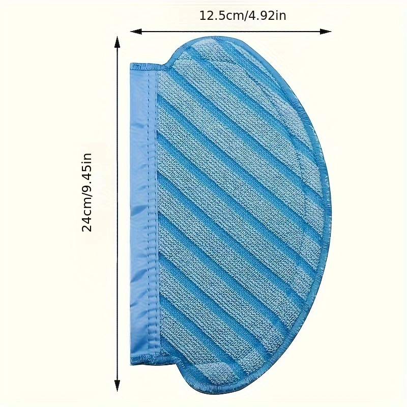 3pcs microfiber mop pads for     t5 n7 920 950 robot vacuums premium floor attachment accessories details 3