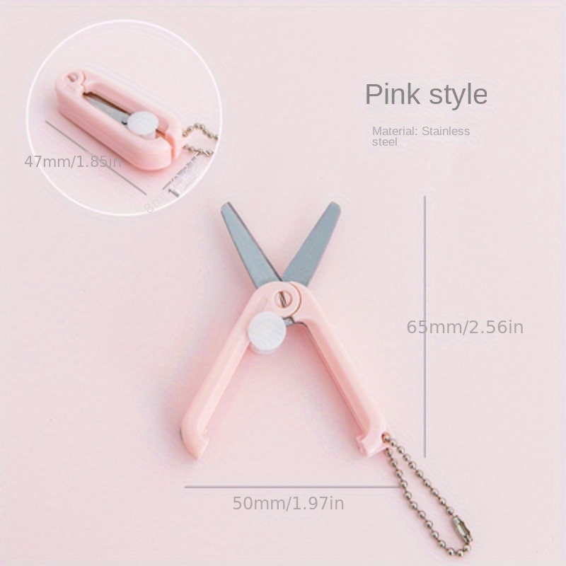 Stainless Steel Mini Folding Scissors Portable Trip Scissors Travel Folding  Scissors Small Scissors All Purpose For Home Office - AliExpress