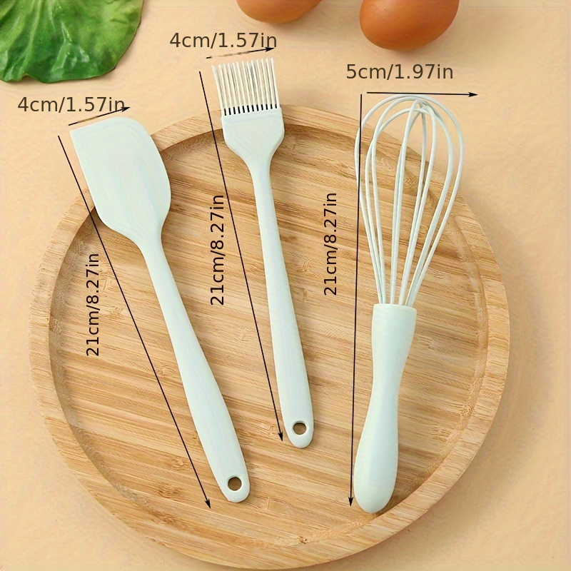 Baking Tool, Silicone Spatulas, Jar Spatulas, Oil Brush And Spoon Spatula  Available, Kitchen Gadgets, Kitchen Stuff, Kitchen Accessories - Temu