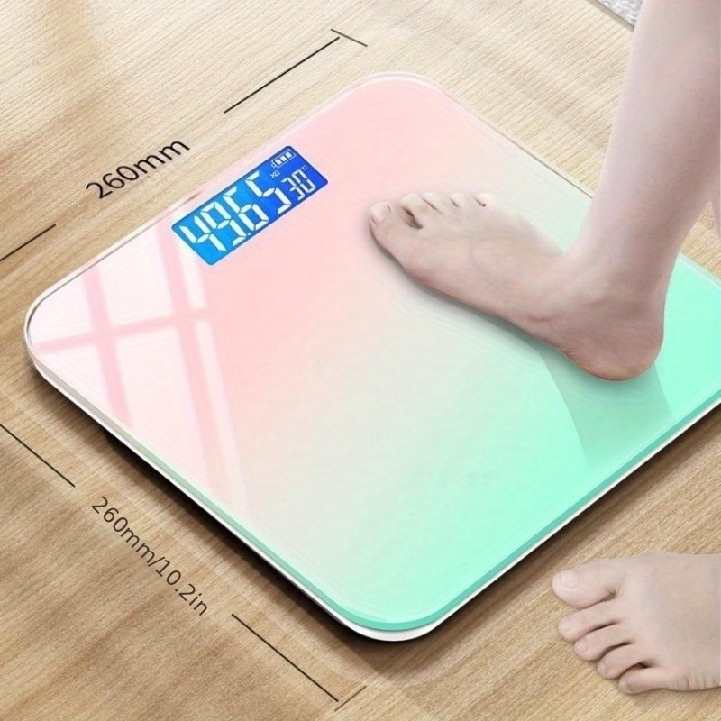 Electronic Scale, Human Scale, Weight Scale, Health Scale, Gradient  Optional Charging Led Human Scale, Hidden Screen And Weight Scale - Temu