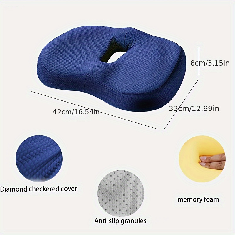 Hemorrhoids Seat Cushion Butt Cushion Butt Office Sedentary - Temu