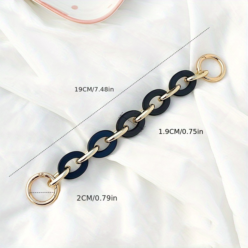 Acrylic Chain Extension for Men's Bag