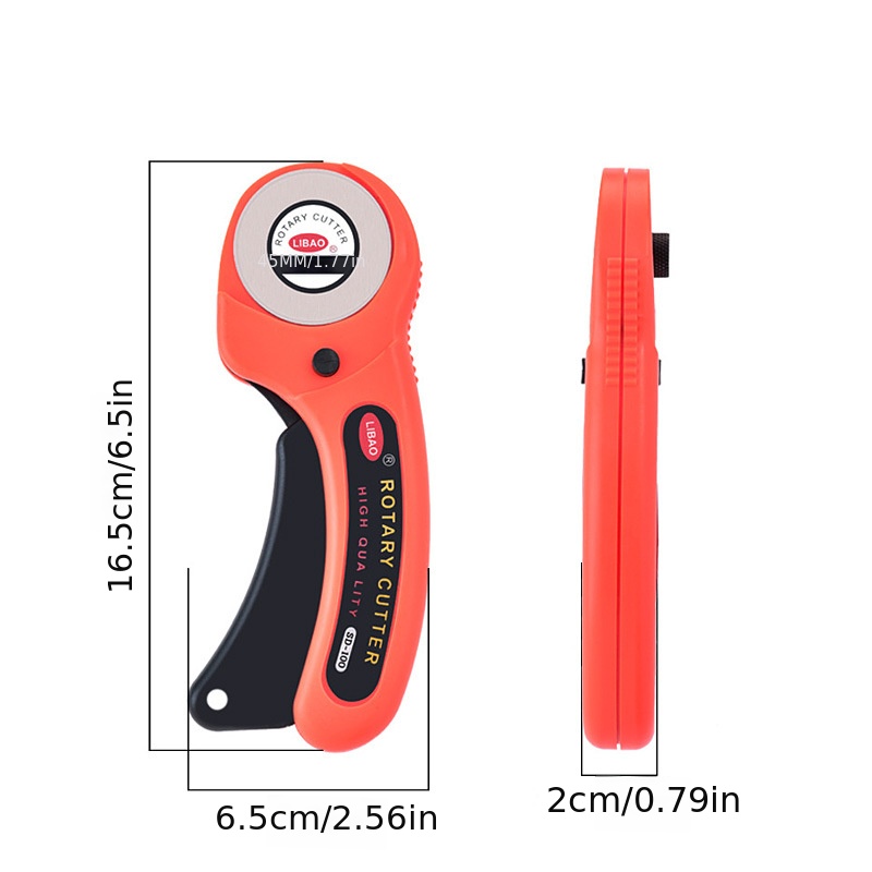 Rotary Cutter For Diy And Cloth Cutting, Manual Tool, Rotary Knife For  Leather And Clothes Cutting - Temu Mexico