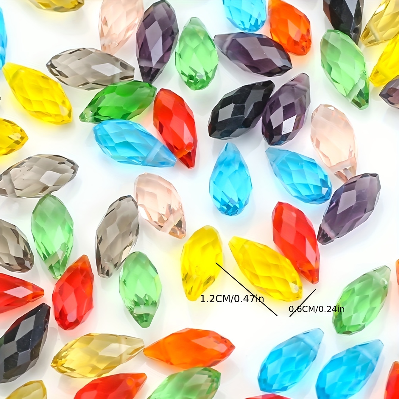 Glass Crystal Charms