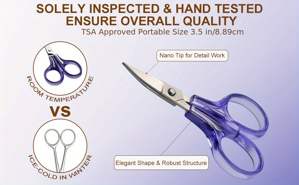 Small Scissors for Embroidery - TSA Compliant