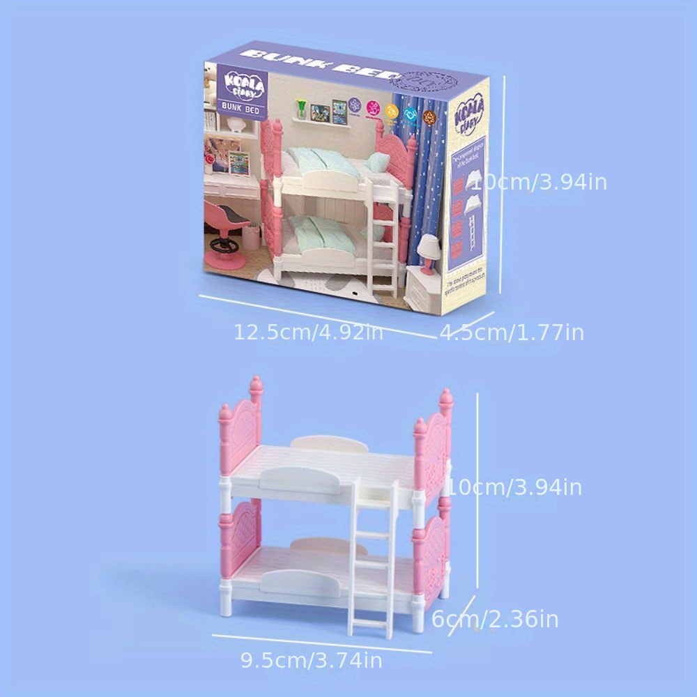 1:12 Dollhouse Classroom Pool Playground Accessories Lighting F