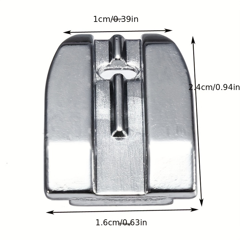 1pc Invisible Concealed Zipper Presser Feet Replacement For Brother Singer  Janome Sewing Machine Parts Sewing Accessories, Sewing Machine Accessories