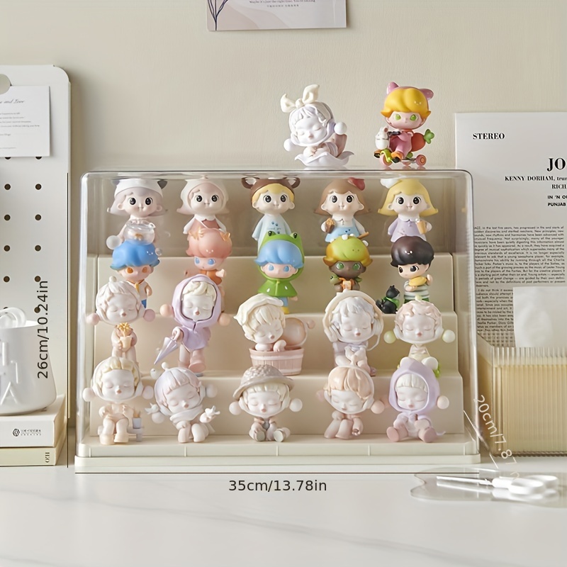 Blind Box Storage Box, Desktop Dustproof Display Box, Doll Display