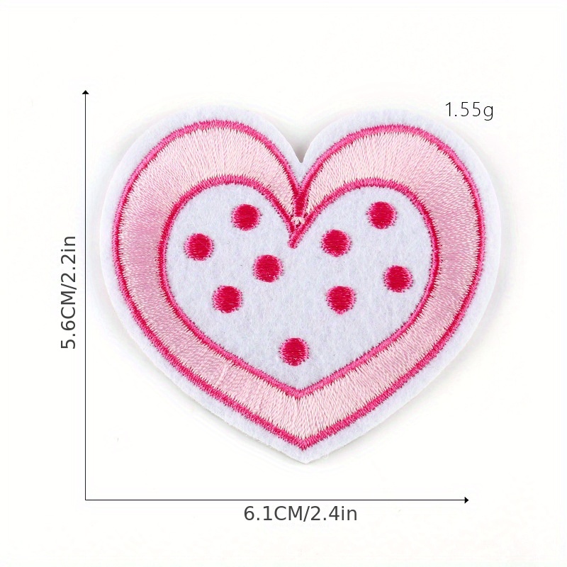  Love and Soul Embroidered Iron on Patch Applique Smile