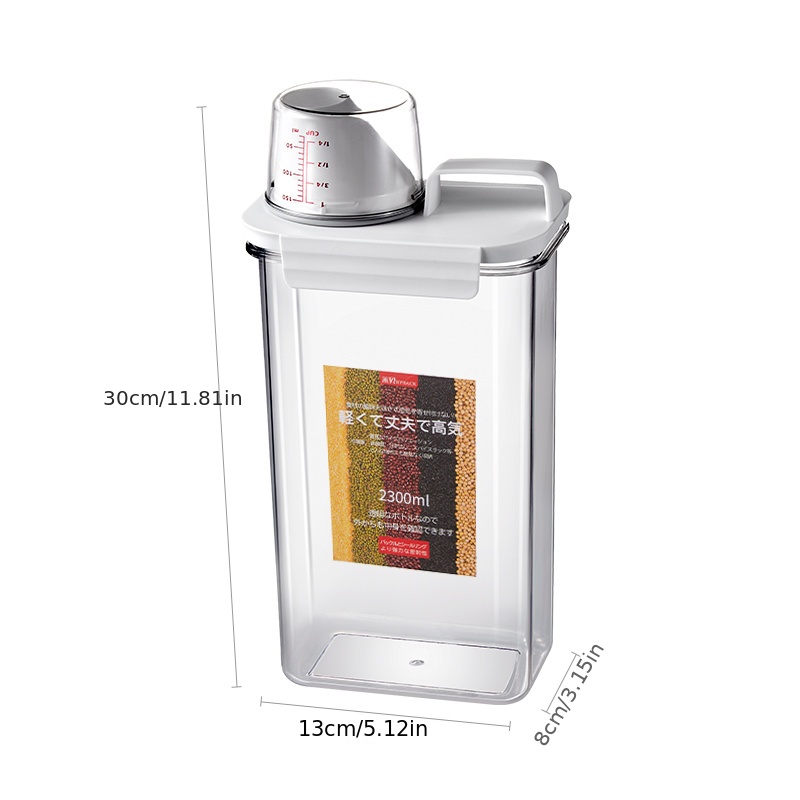 Transparent Storage Box Plastic Food Container Kitchen Fresh-keeping Storage