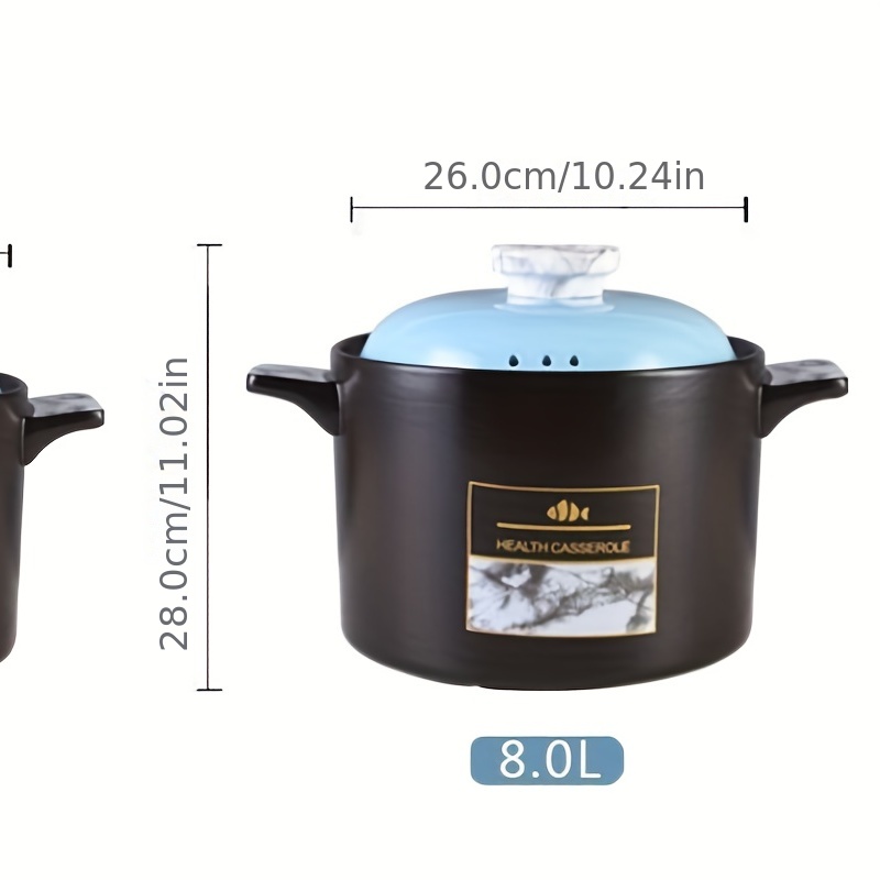 Multi size Aluminum Stockpot With Lid For Gas Stovetop And - Temu