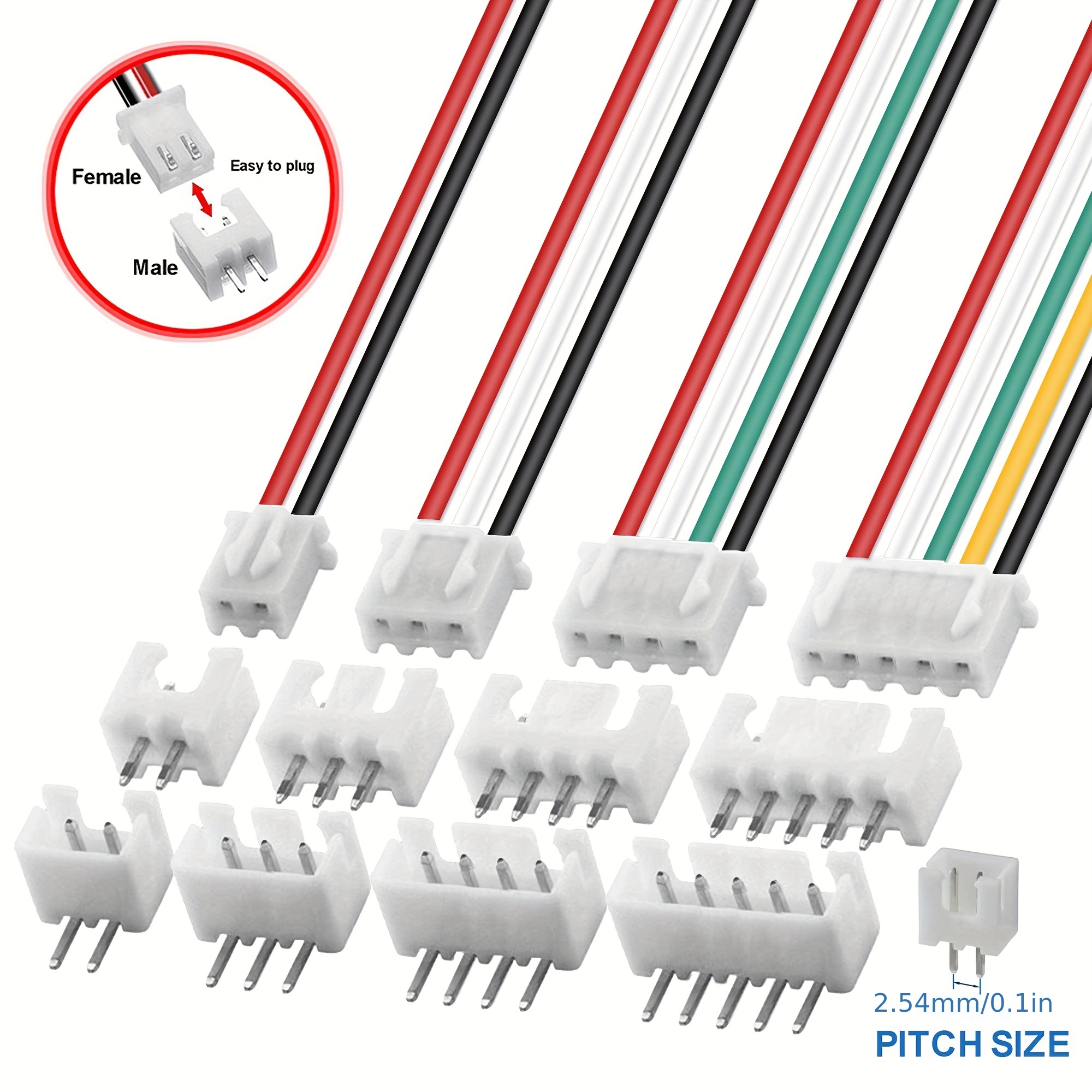 Adaptador de conector micro usb macho 5p, adaptador de conector tipo a de  solda kit diy preto e branco, tomada usb 5 pinos, soquete de carregamento  usb de 5 pinos com 10 peças