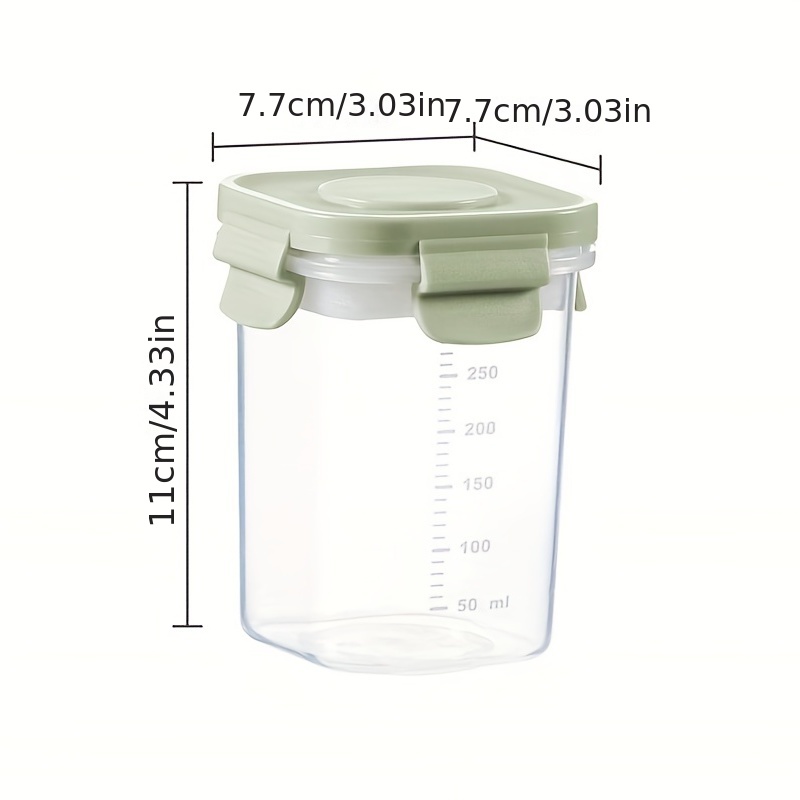Plastic 6 Compartment Lunch Boxes, 200 mL