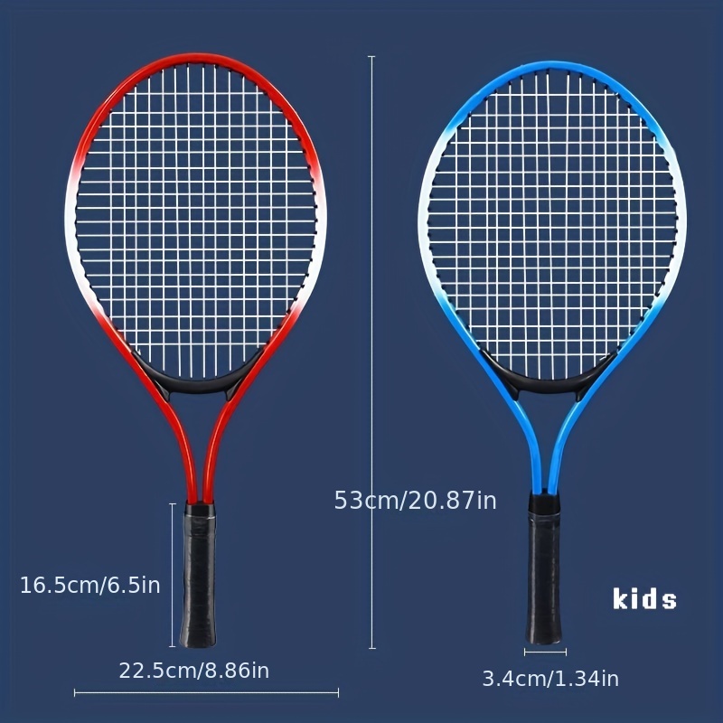  OPPUM Raquetas de tenis profesionales de 27 pulgadas (paquete  de 2), cuerdas ligeras y duraderas, ideales para jugadores principiantes e  intermedios : Deportes y Actividades al Aire Libre