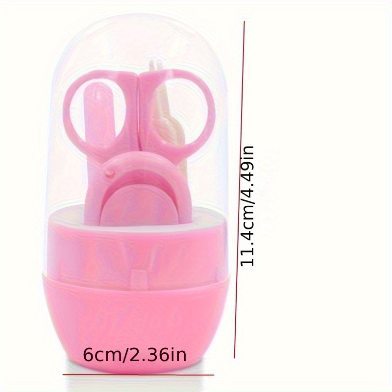 TEMU 4pcs/set, Nail Trimmer, Nail Cutter, Health Care, Nail Care Set, Great Christmas Halloween Thanksgiving Day Gift, New Year's Gift, Valentine's