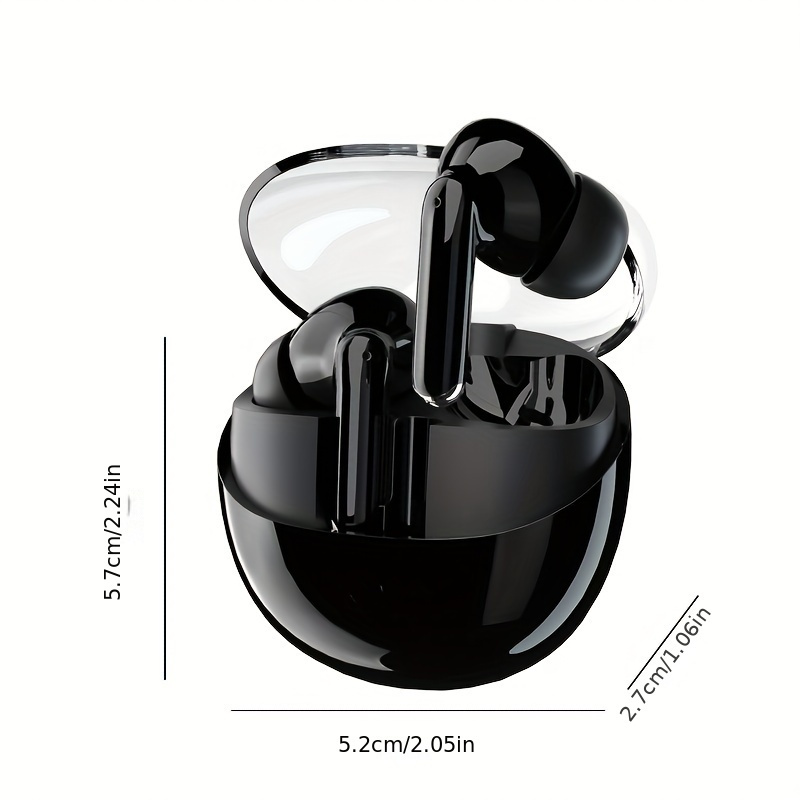 Auricolari TWS wireless Y913 con grande capacità della batteria, display digitale trasparente, auricolari musicali wireless in-ear con durata della batteria ultra lunga, G_voghion.com