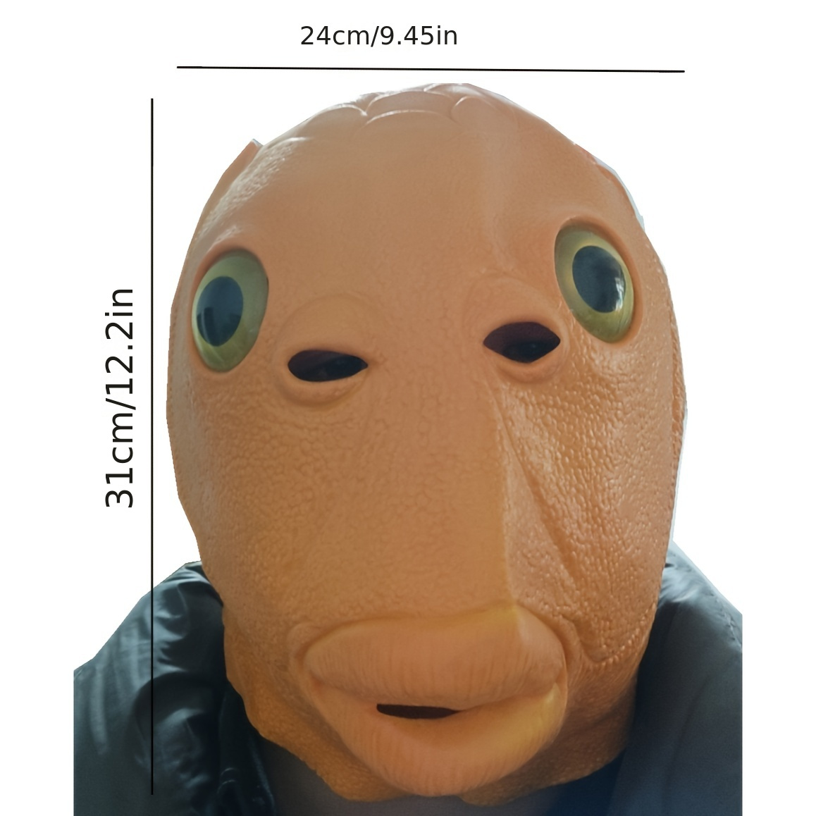 Green Fish Mask Animal Fish Head Masks Adults Fish Head - Temu