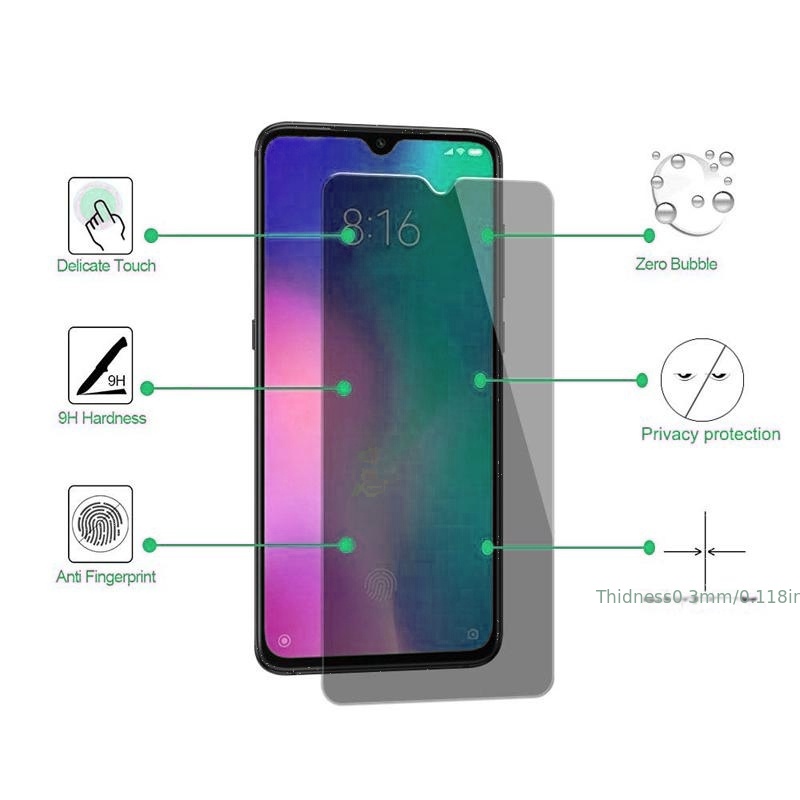 Privacy Glass For Xiaomi Redmi 9T / 9 Power