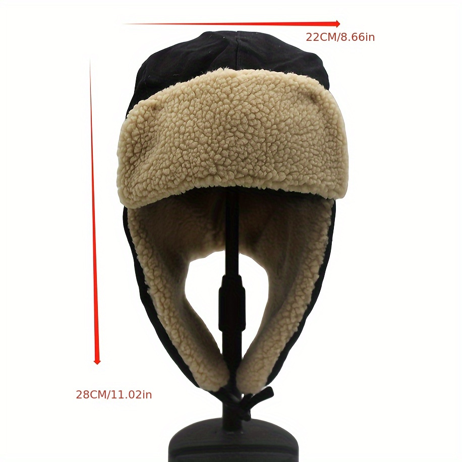 1pc Sciarpa Cappuccio Invernale Uomo, Cappello Trapper Maschera Antivento  Spessa In Velluto Caldo Ciclismo, Scelta Ideale Regali, Acquista ,  Risparmia